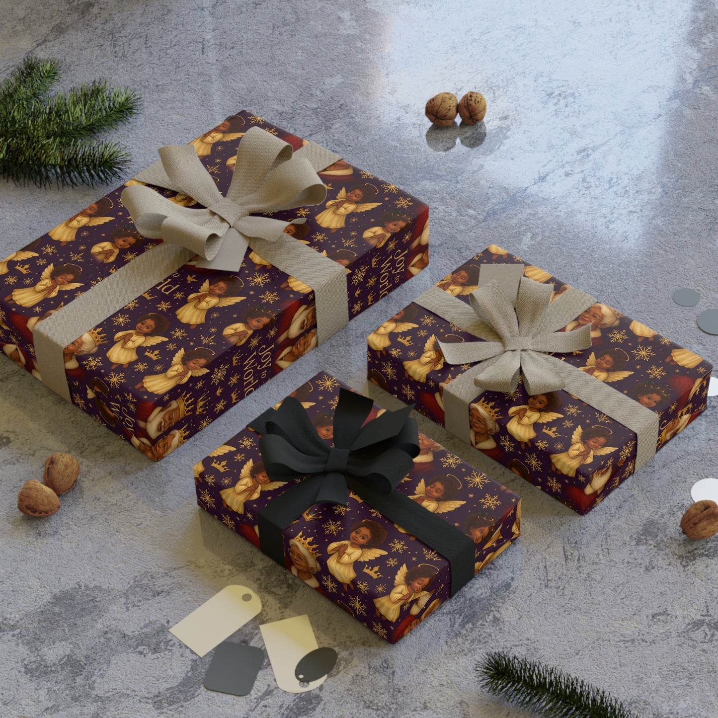 Angels of Royalty~ Luxury Wrapping Paper