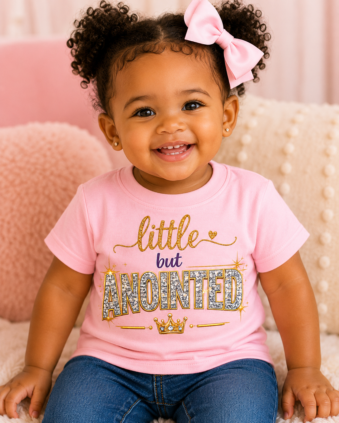 Little But Anointed — PWK Toddler Tee