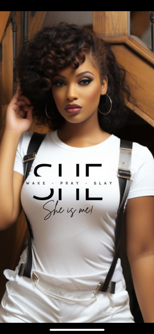 SHE is Me Tee - Empower Your Essence Collection