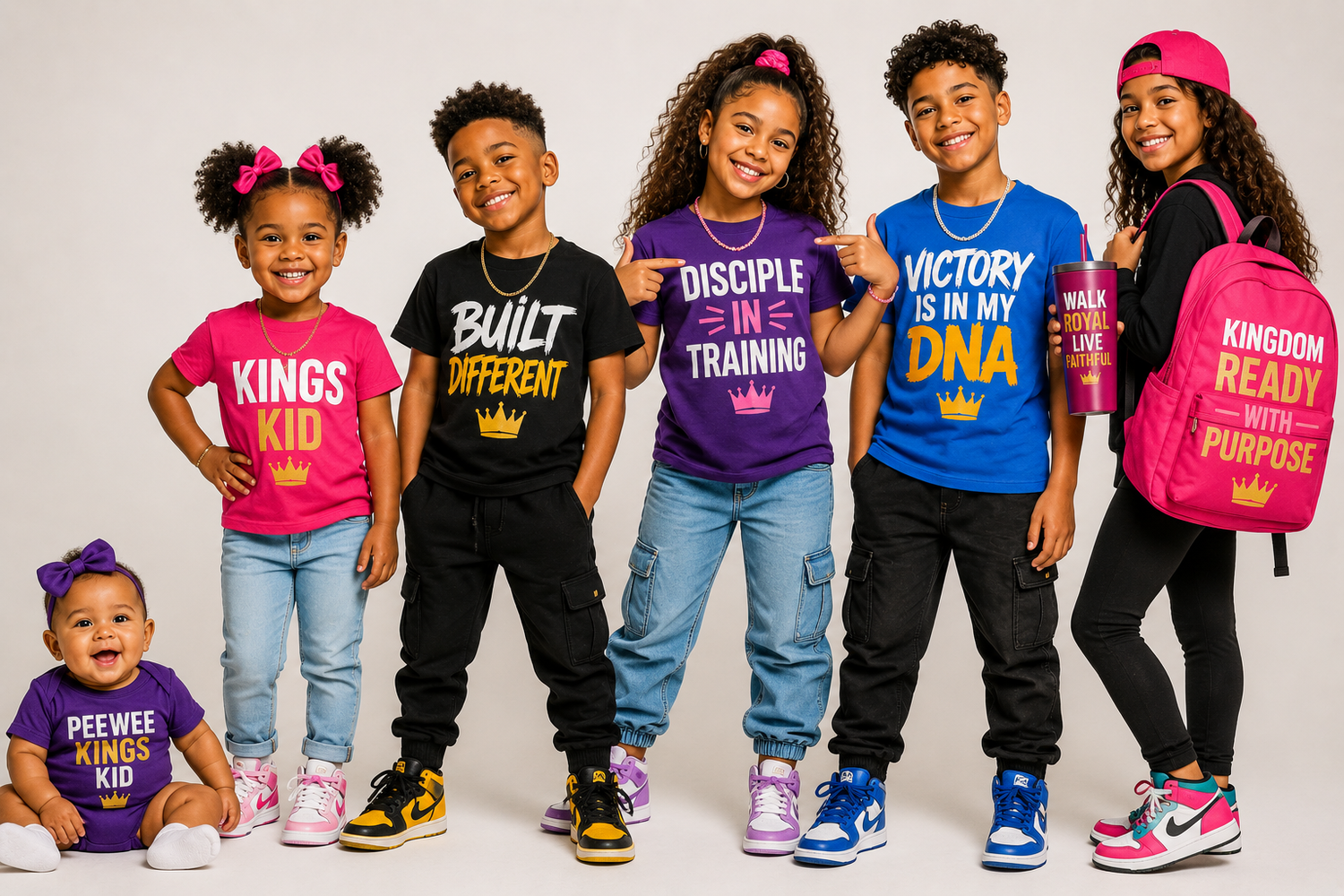 👑 PeeWee King Kid — Kingdom from the start.