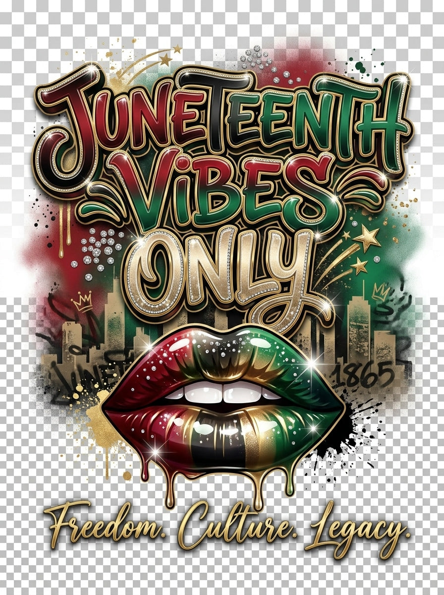 Royalty Capsule: VIBES ONLY — Freedom Looks Good On Us (Juneteenth Edition)