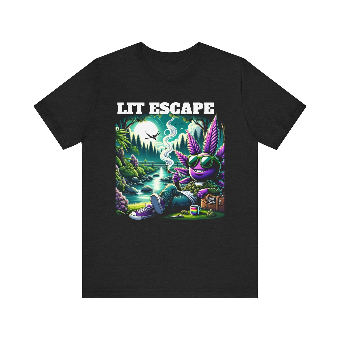 Lit Escape~420 Purple Haze Unisex Tee