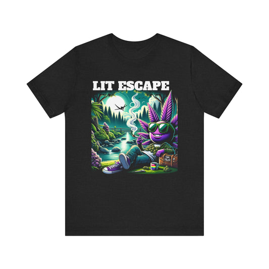 Lit Escape~420 Purple Haze Unisex Tee