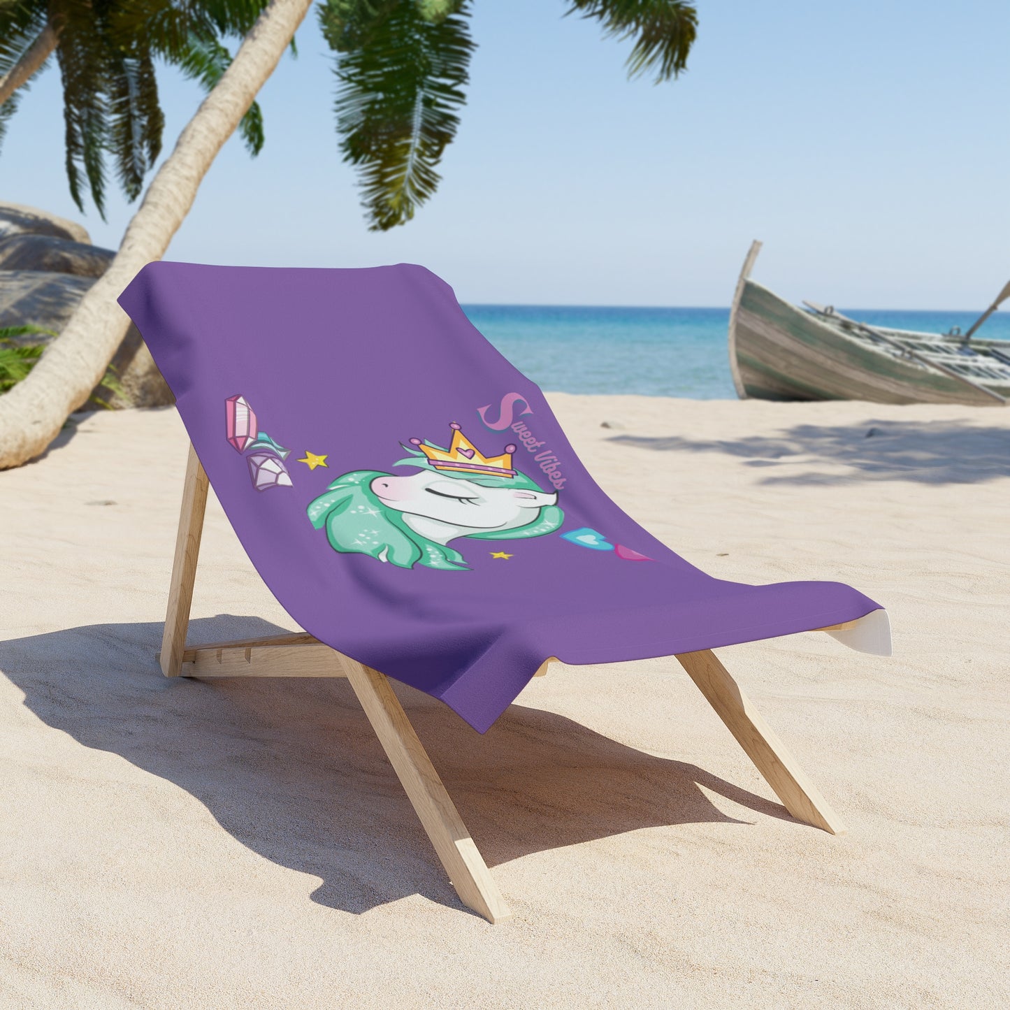 Sweet Vibes Beach Towel