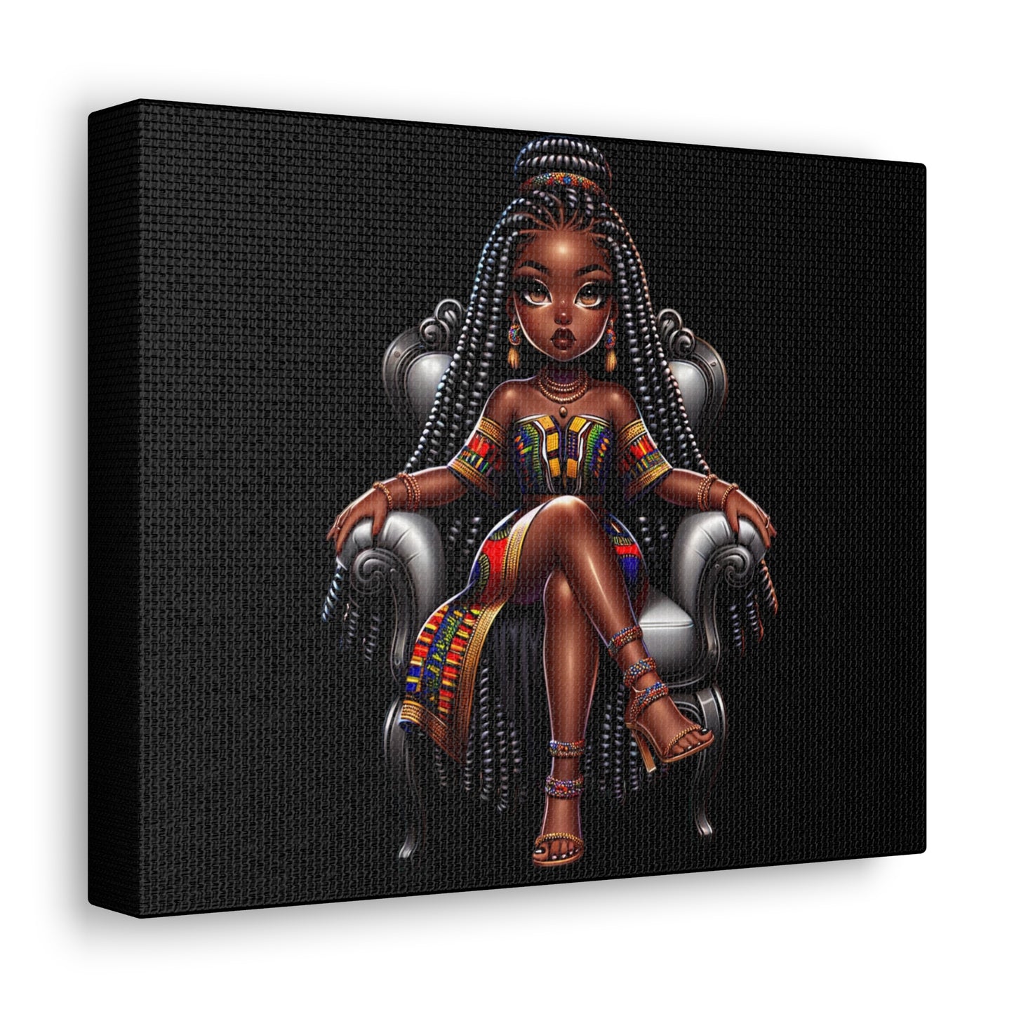 African Goddess Canvas