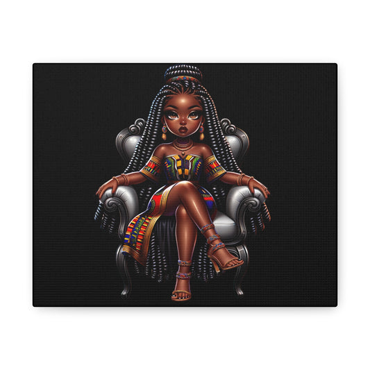 African Goddess Canvas