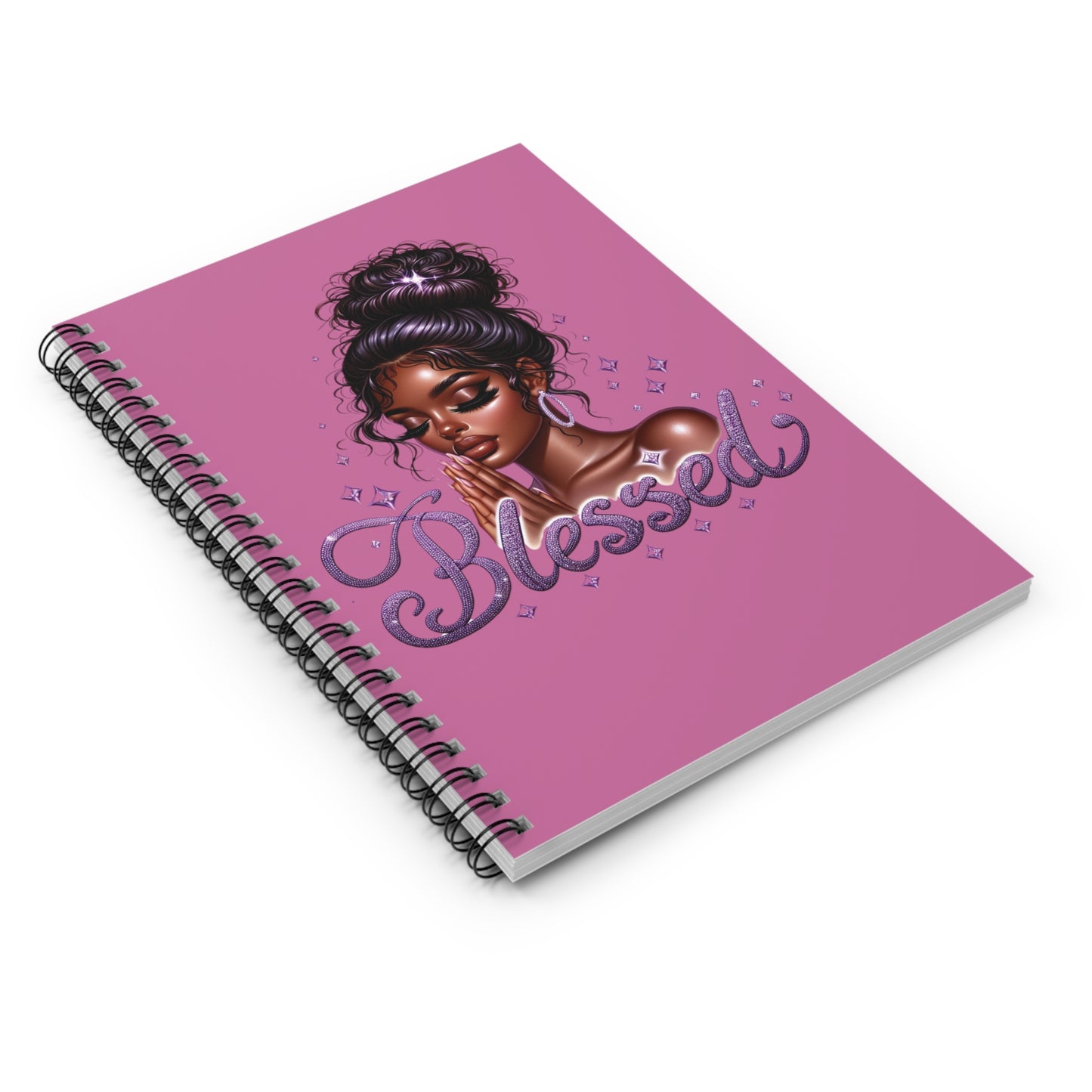 Blessed Royal Spiral Notebook - Ruled Line