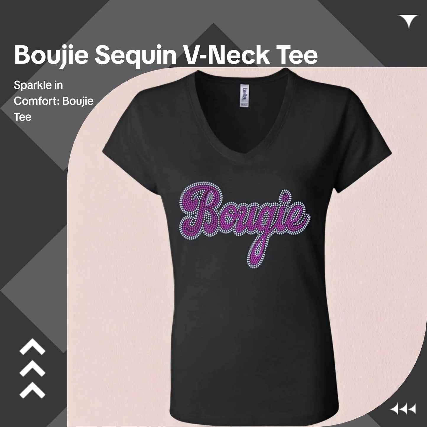 BOUJIE Spangle T-shirt