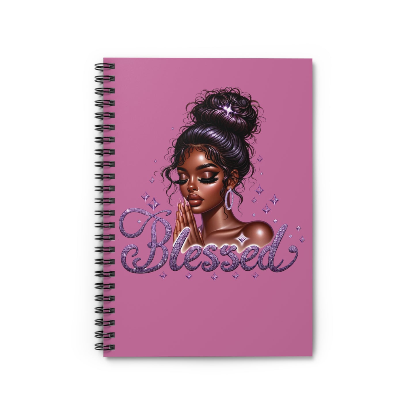 Blessed Royal Spiral Notebook - Ruled Line