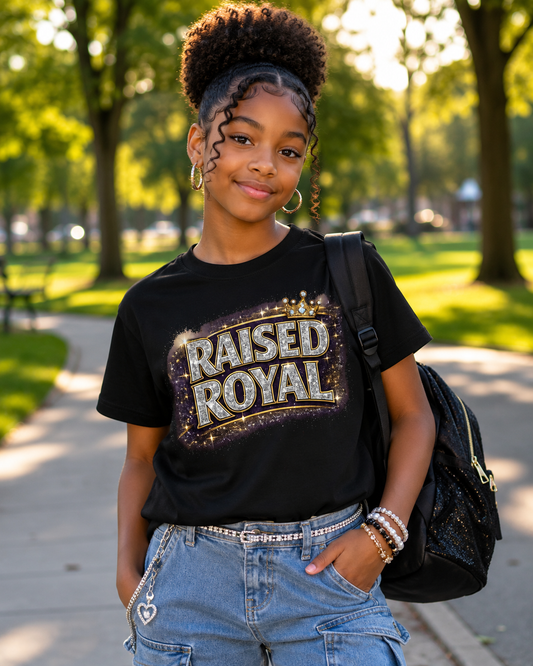 Raised Royal — PWK tee