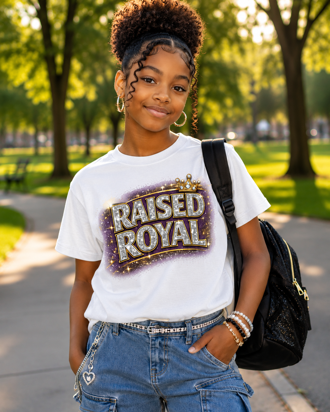 Raised Royal — PWK tee