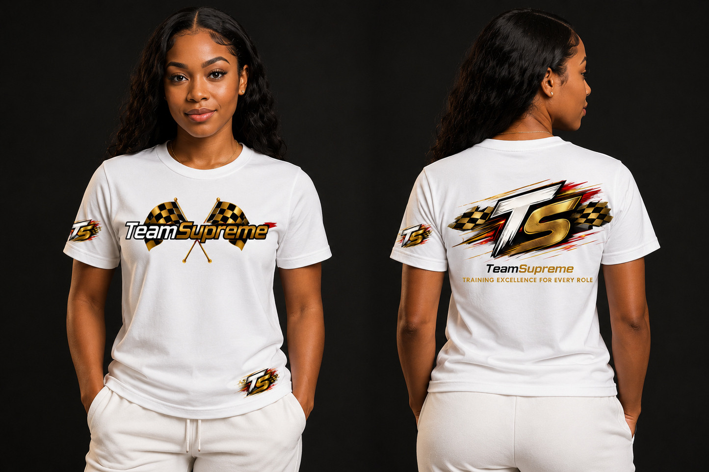 Revenue Cycle Training TS Race car. Vibes Team Tee