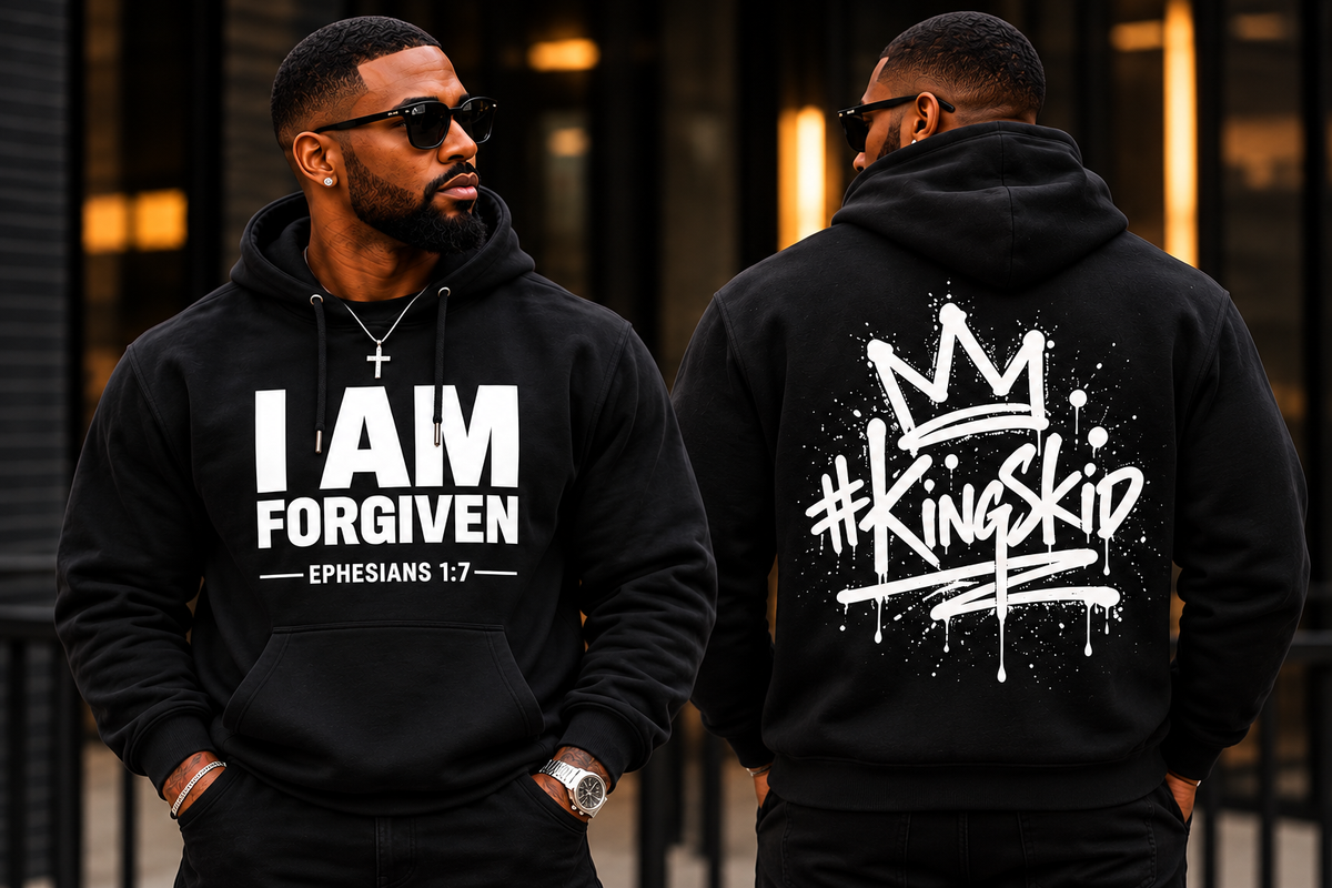 I AM Forgiven T-Shirt | Ephesians 1:7 Christian Faith Hoodie