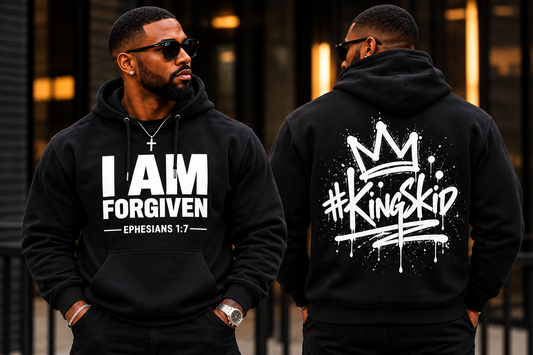 I AM Forgiven T-Shirt | Ephesians 1:7 Christian Faith Hoodie