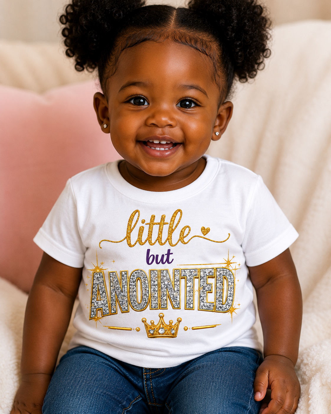 Little But Anointed — PWK Toddler Tee