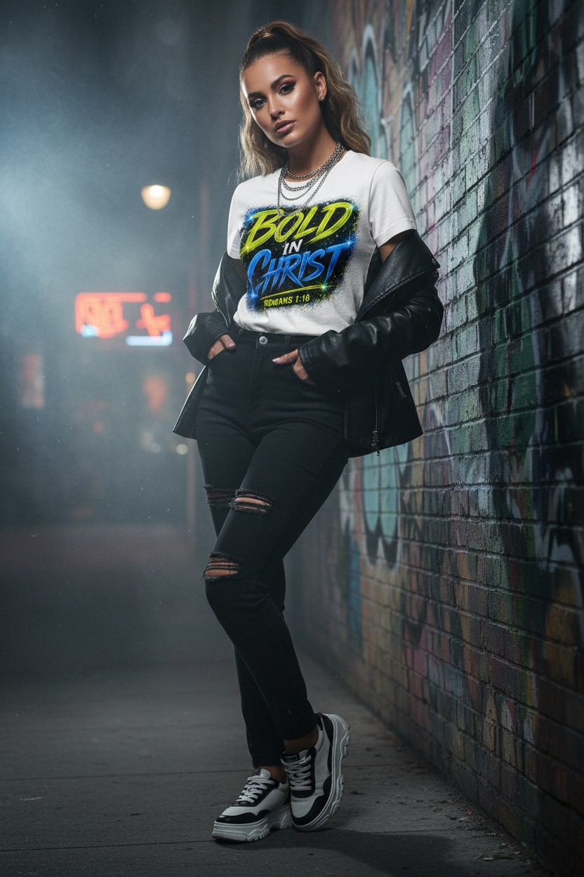 King's Kids Win — "Bold In Christ" Tee | Bloodline Edition