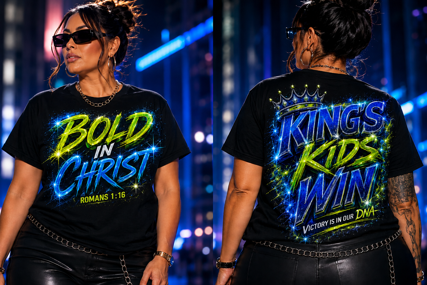 King's Kids Win — "Bold In Christ" Tee | Bloodline Edition