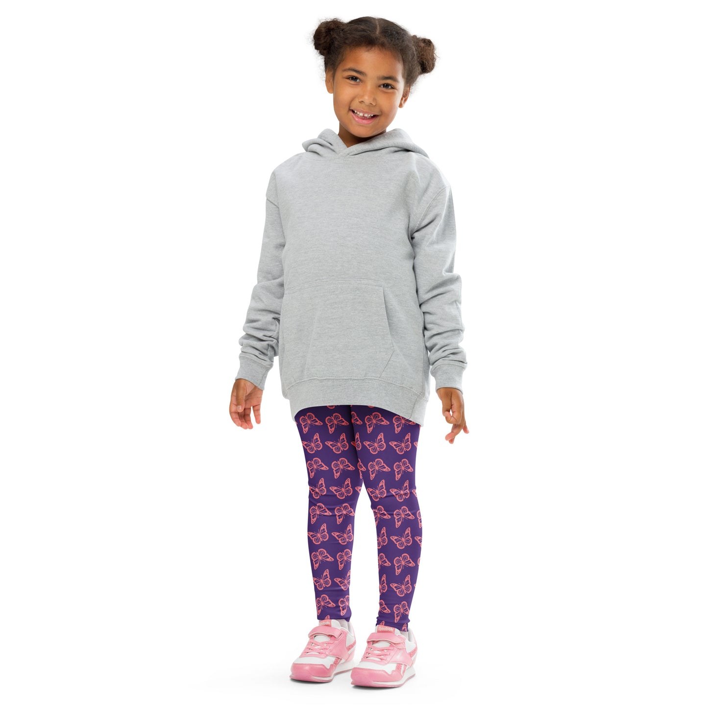 Pink Butterfly Kid's Leggings