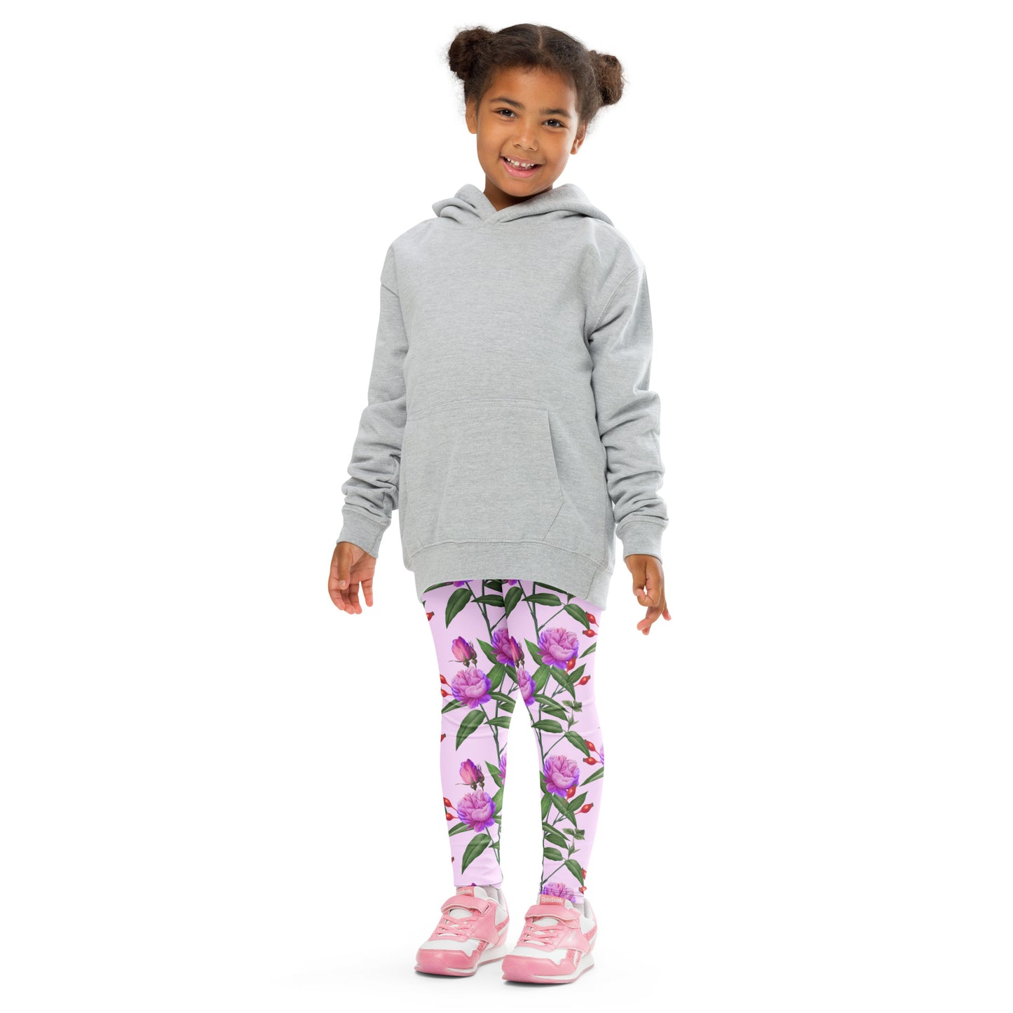 rosey purp Kid's Leggings