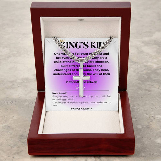 Kings Kid edition _Cuban Link with Cross