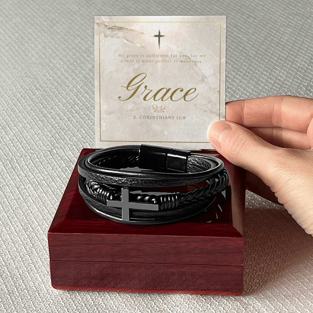 A Promise of Grace- Cross Bracelet