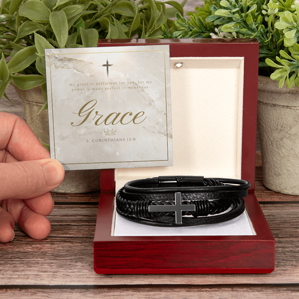 A Promise of Grace- Cross Bracelet