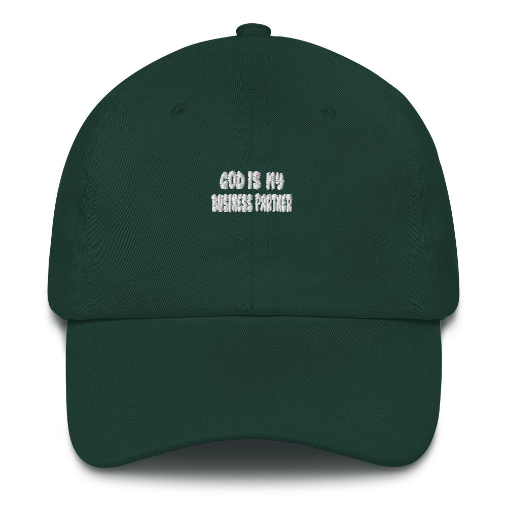 God Is My Business Partner DAD HAT