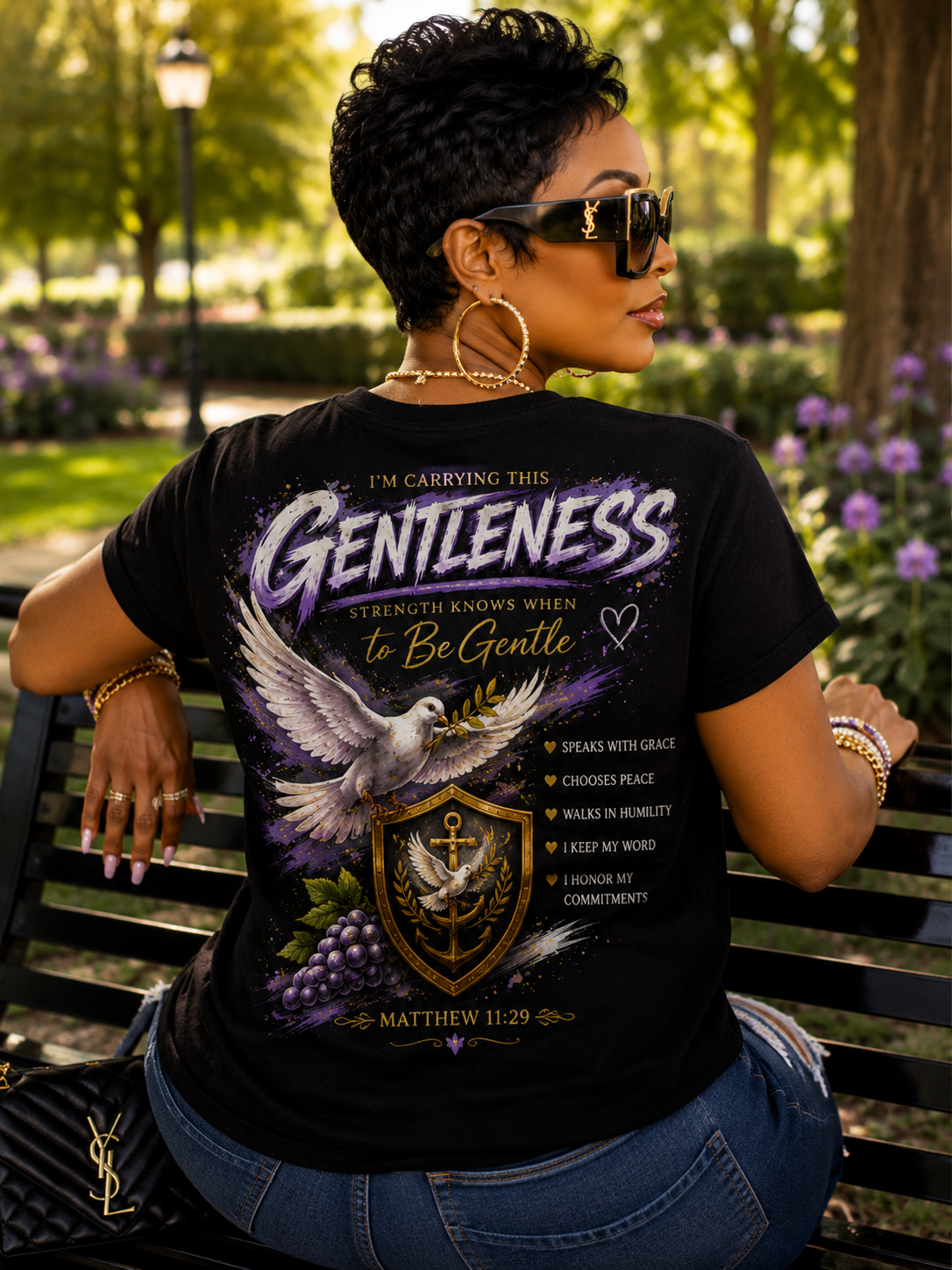 Gentleness — Strength Knows When To Be Gentle Tee