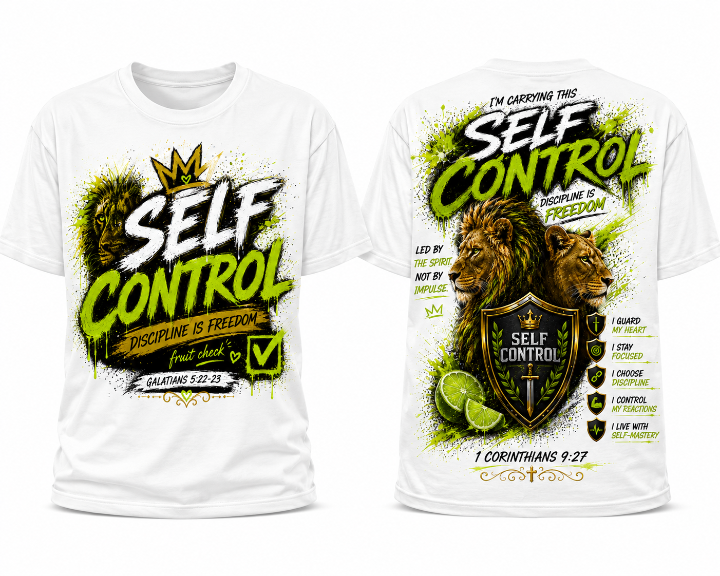 Self-Control — Discipline Is Freedom Tee