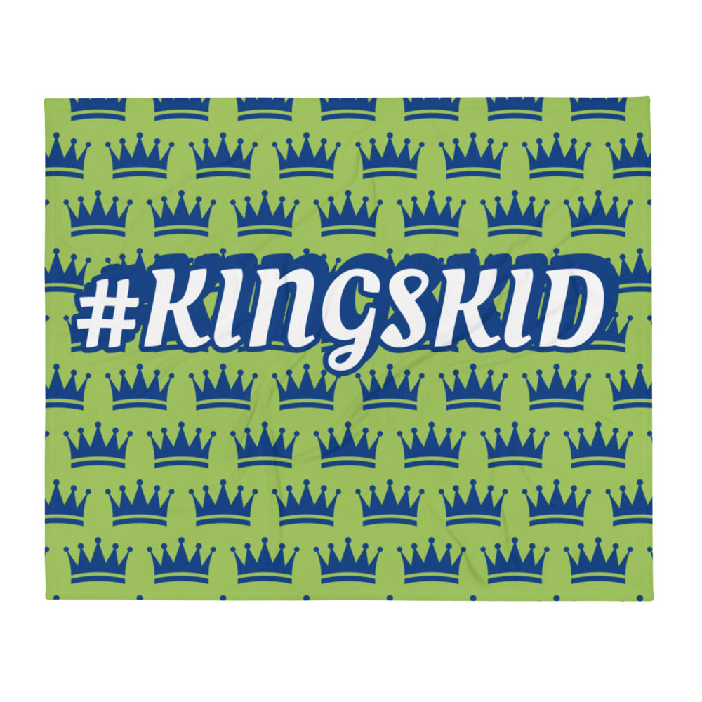 Blu/Grn Kings Kid Blanket