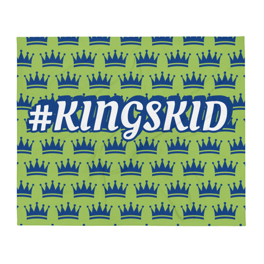 Blu/Grn Kings Kid Blanket