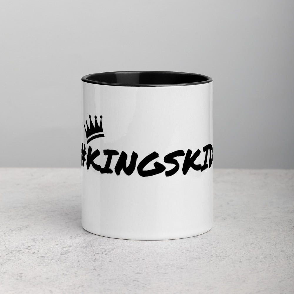 Kings Kid Black Handle Mug