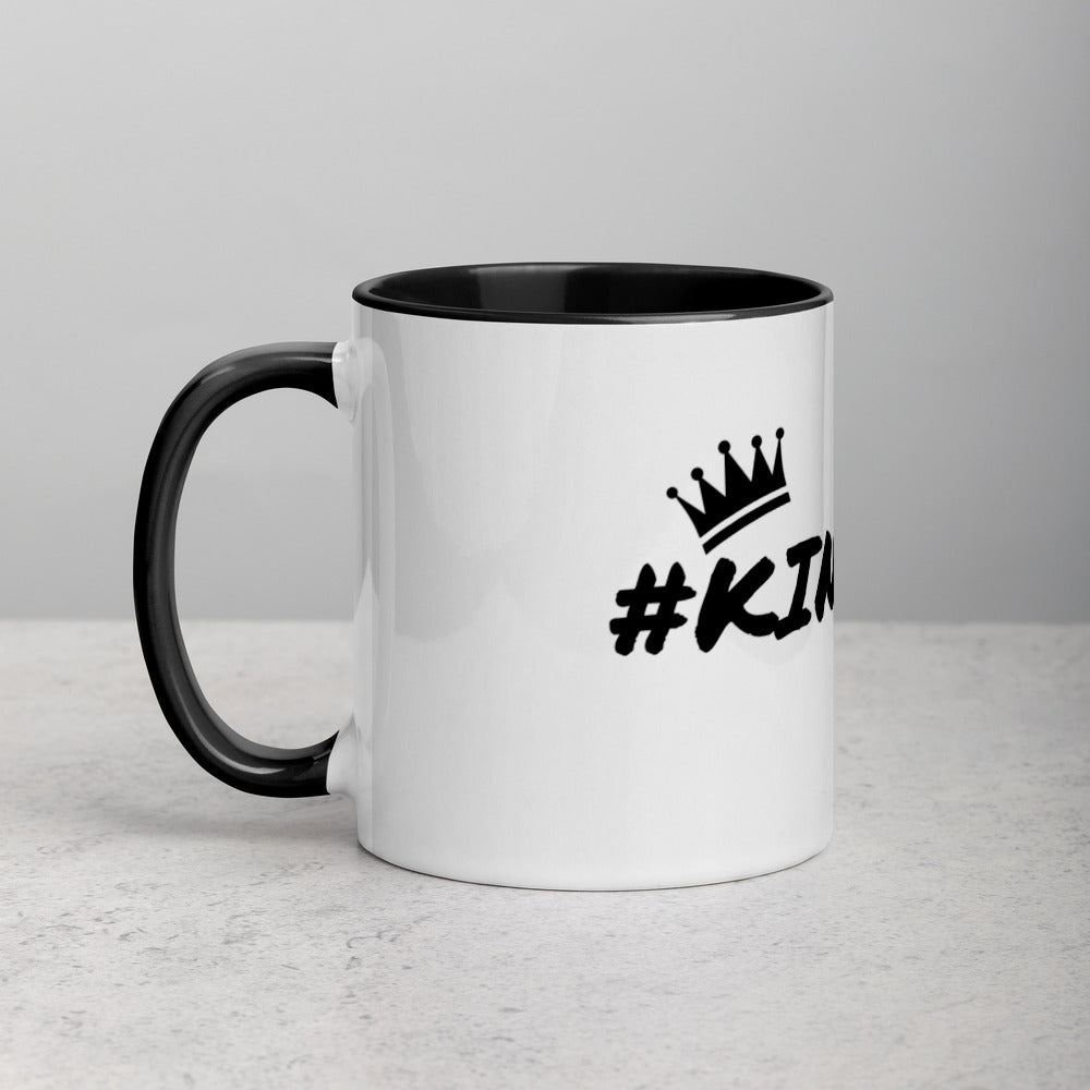 Kings Kid Black Handle Mug